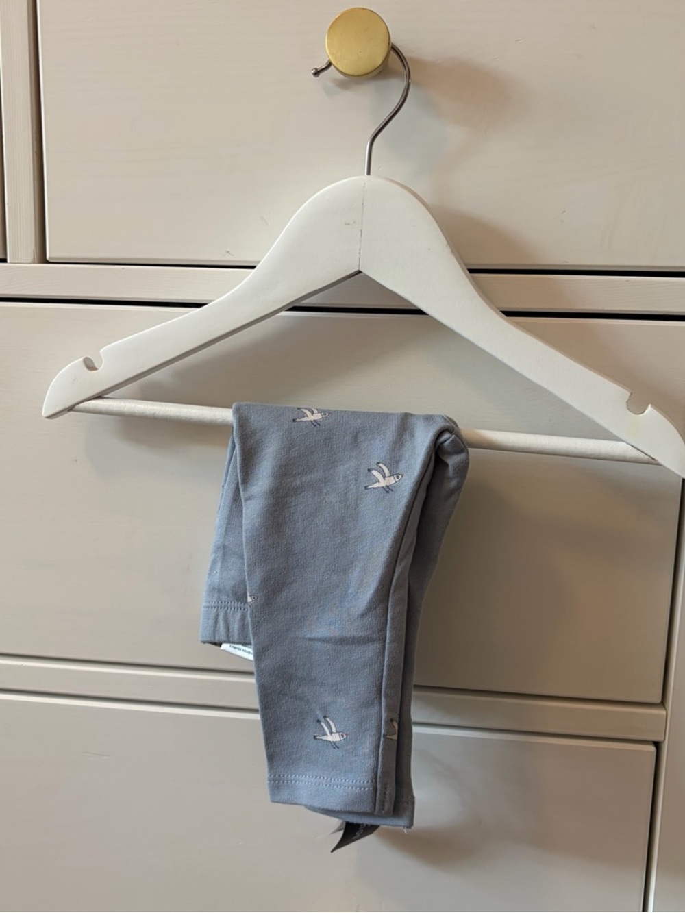 Souris Mini Bird Leggings 6 9M NWT Cotton Baby Pants Cute Outfit